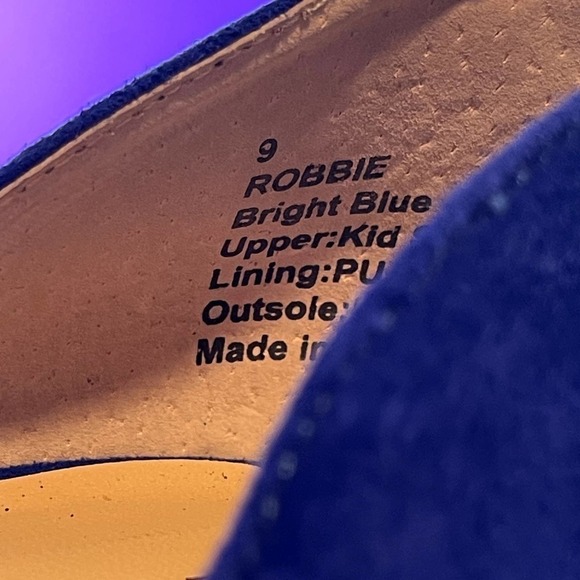 Sole Society Women's Royal Blue Pointed‎ Toe Robbie Pumps Shoe Size 9 - Picture 7 of 7